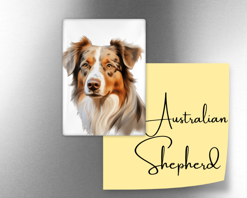 Australian Shepherd Dog Magnet