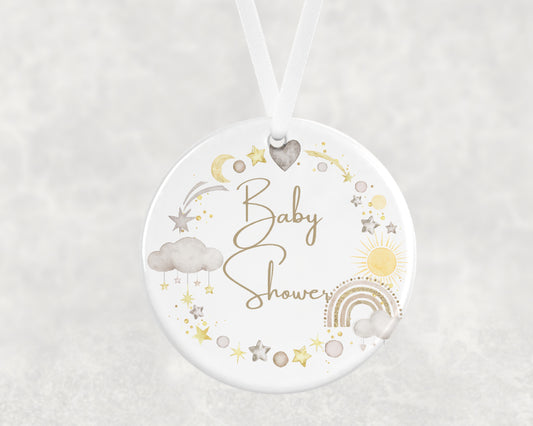 Baby Shower Hanging Ornament – Neutral