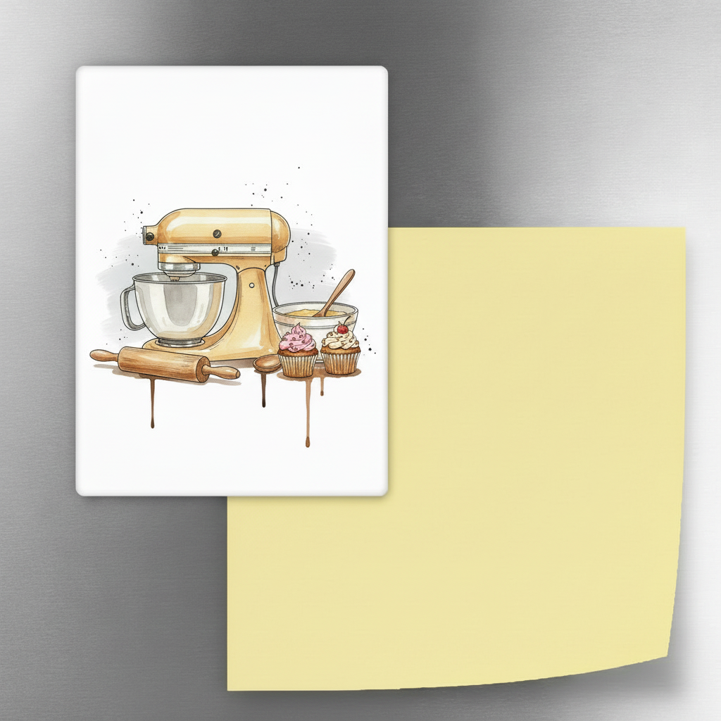 Baking Magnet Mockup