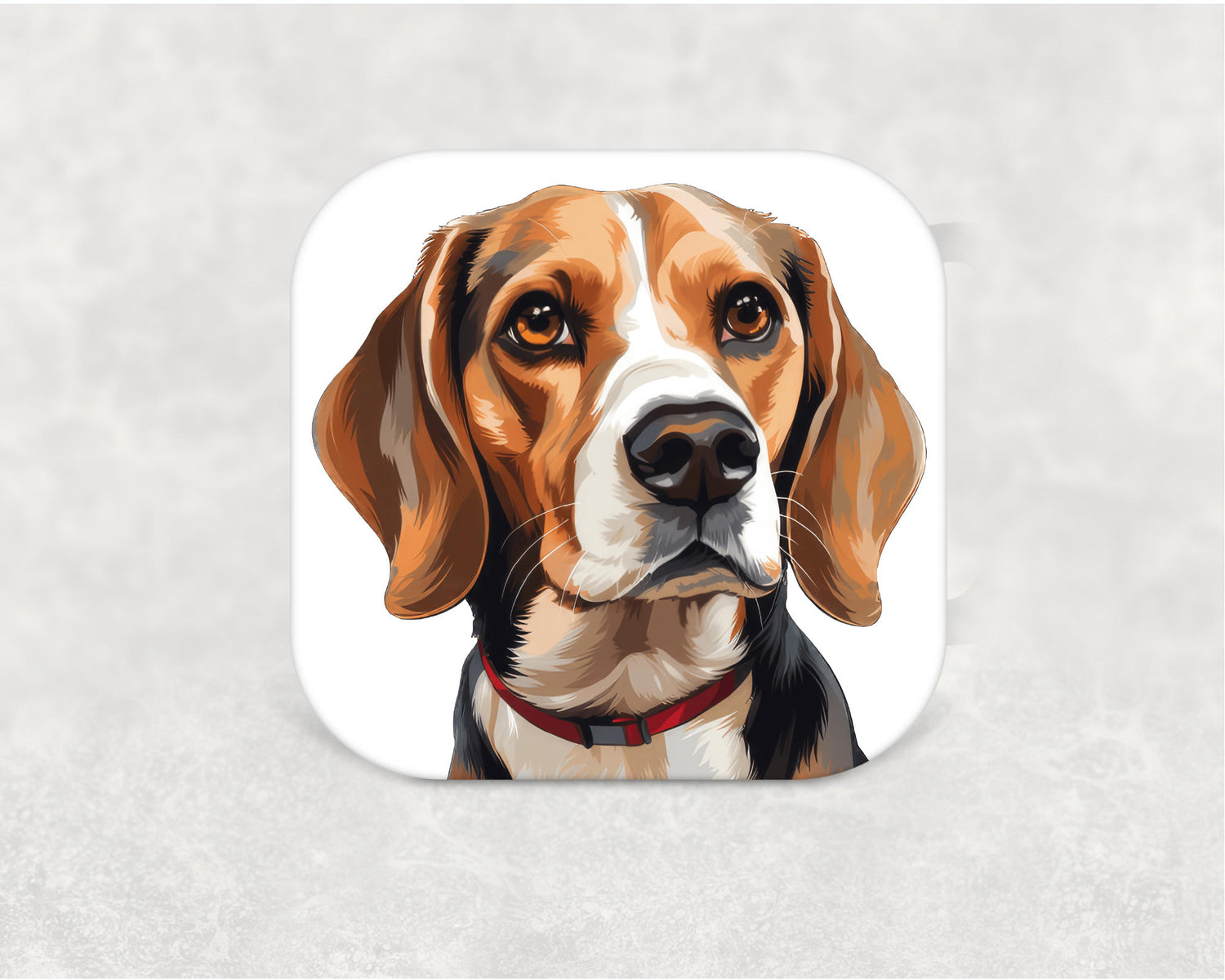 Beagle Coaster - a thoughtful MDF gift for Beagle owners and dog breed collector