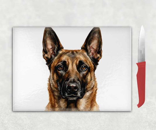 Belgian Malinois Dog Chopping Board