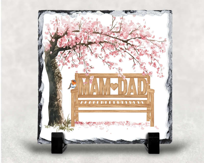 Personalised Memorial Bench Slate