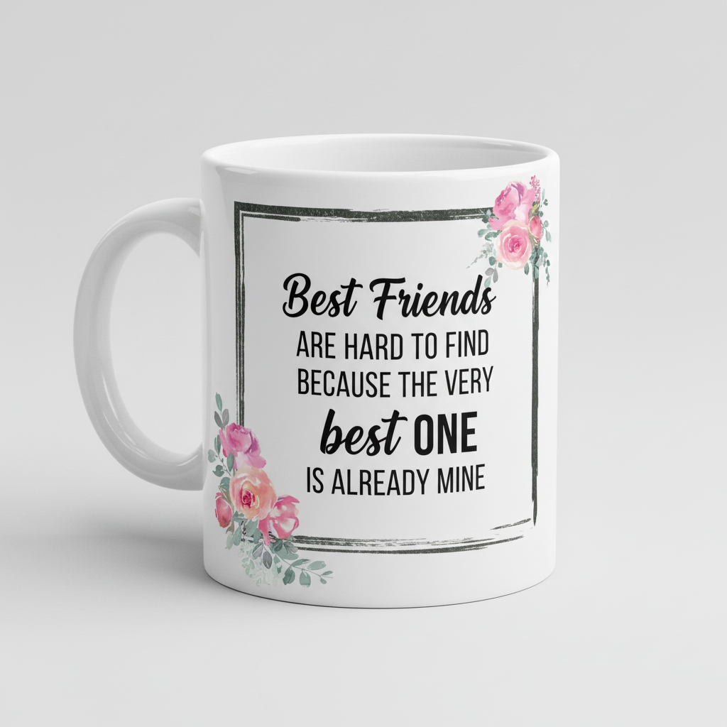 Best Friends Are Hard to Find Mug