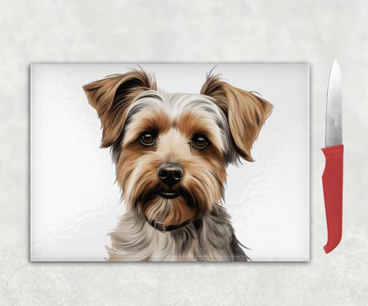 Biewer Terrier Dog Chopping Board