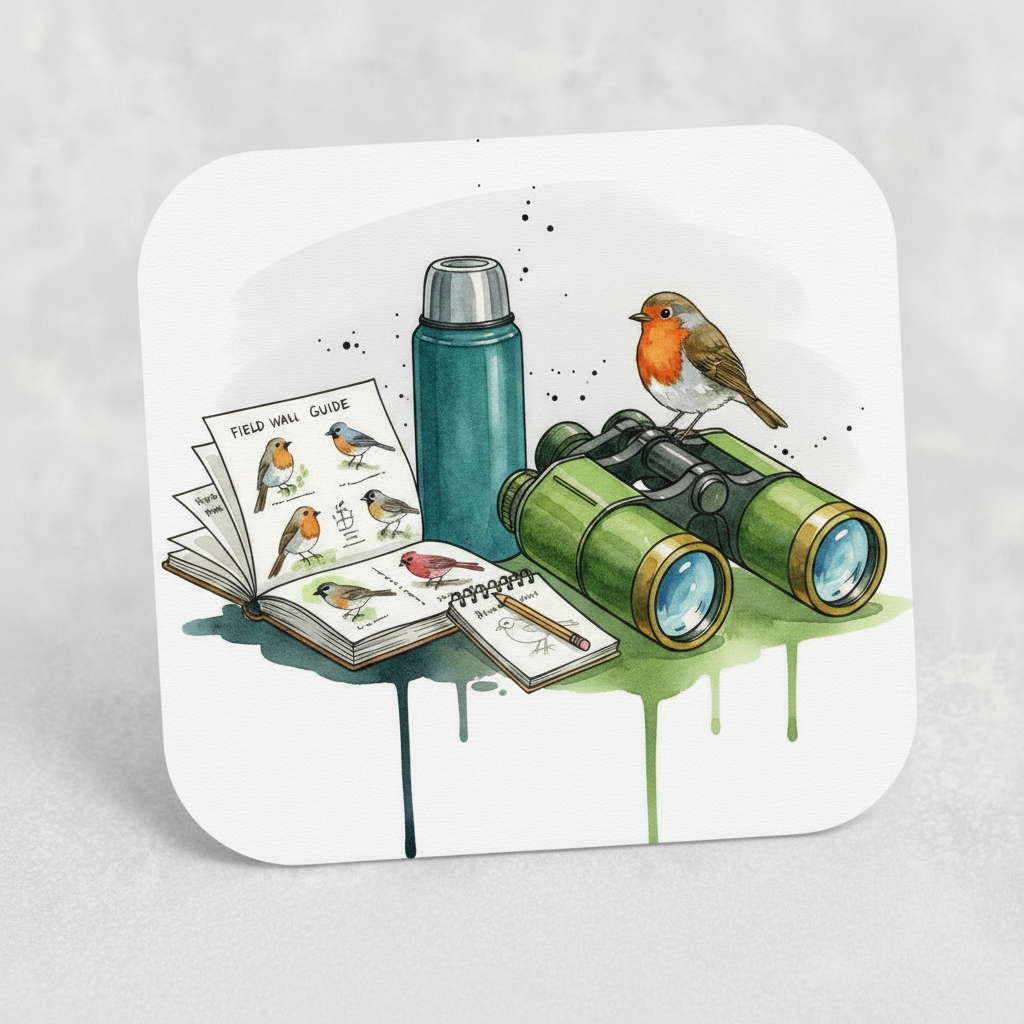 Birdwatching Coaster