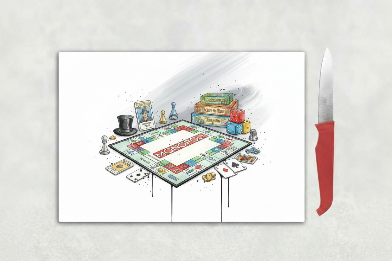 Board Games Chopping Board