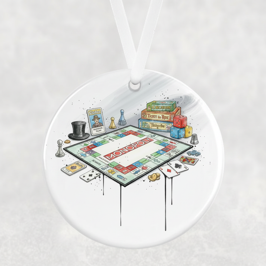 Board Games Hanging Ornament
