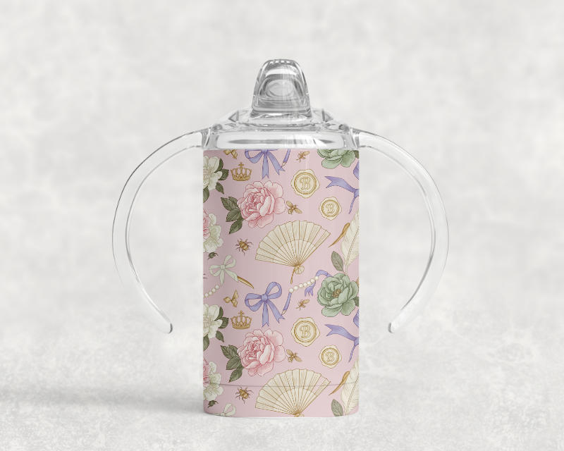 Adult Sippy Cup — Regency Romance (Blush Pink)