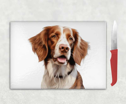 Brittany Dog Chopping Board