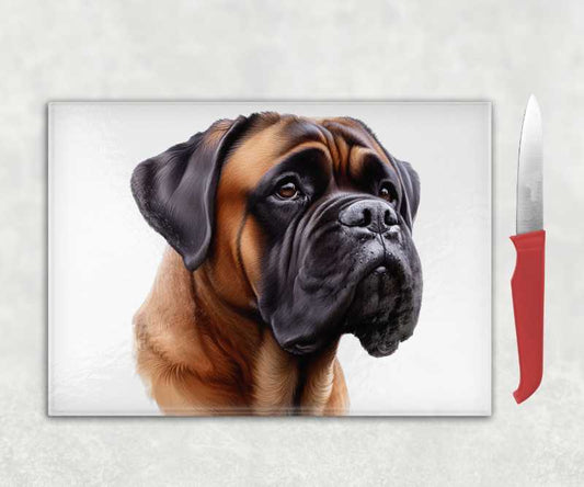 Bullmastiff Dog Chopping Board