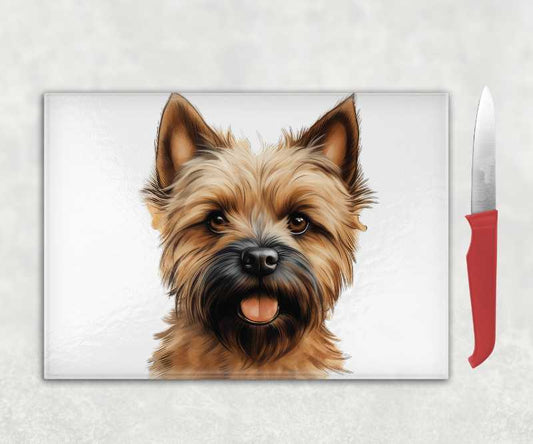 Cairn Terrier Dog Chopping Board