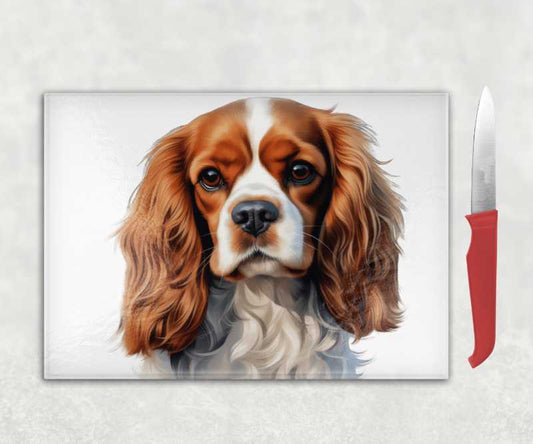 Cavalier King Charles Spaniel Dog Chopping Board
