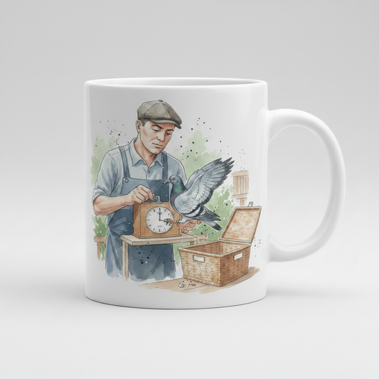 Clocking In Scene Mug