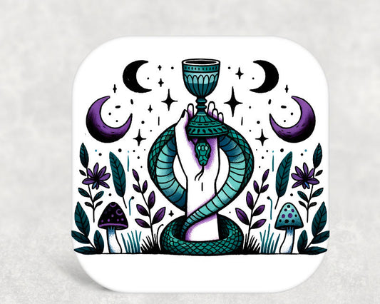 Snake & Chalice Coaster