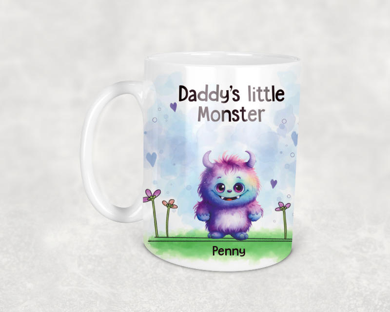 Daddy's Little Monsters Personalised Mug