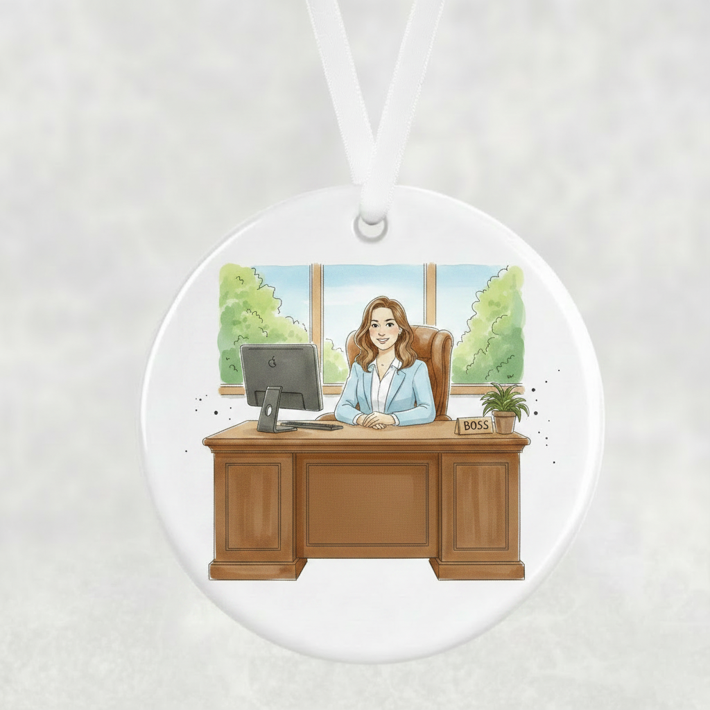 Boss Hanging Ornament (Female)