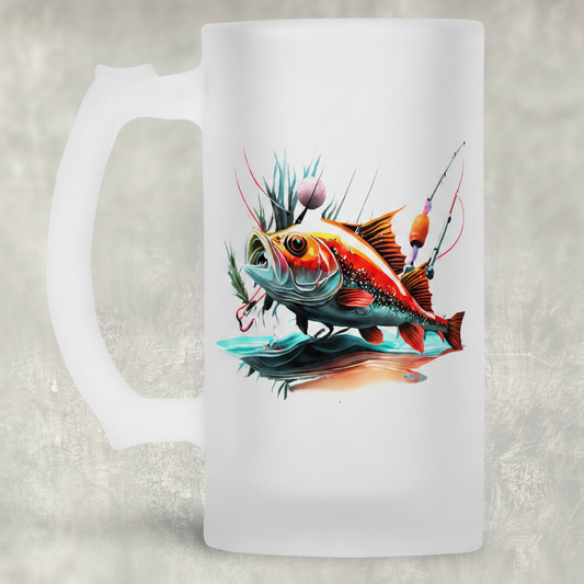 Fishing Tankard – Unique Gift for Fishing Lovers & Anglers