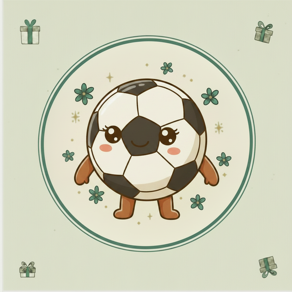 Football Collection Tile - rugby matched