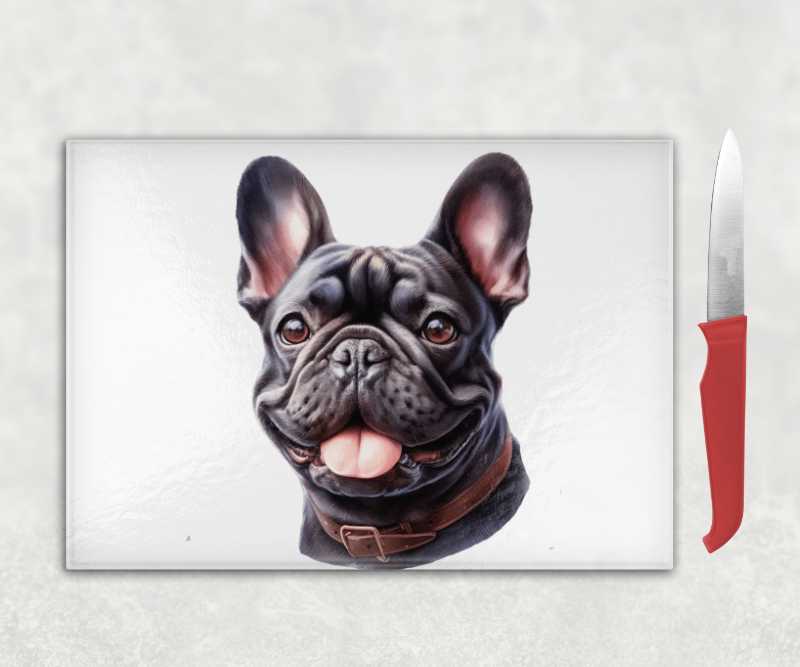 French Bulldog Dog Chopping Board