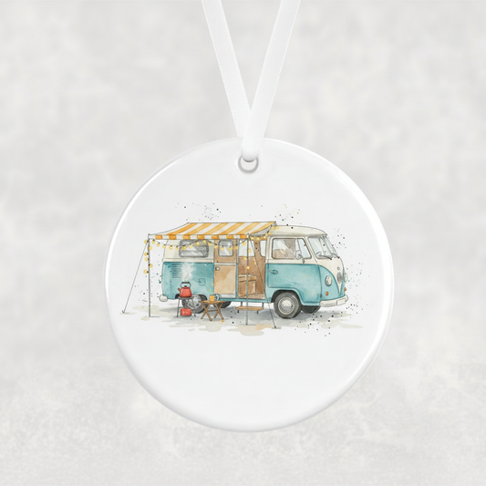 Campervan Hanging Ornament