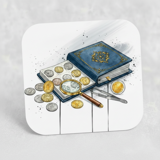 Coin Collecting Coaster