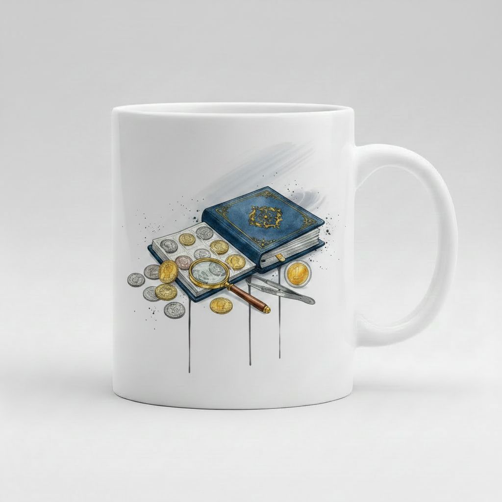Coin Collecting Mug