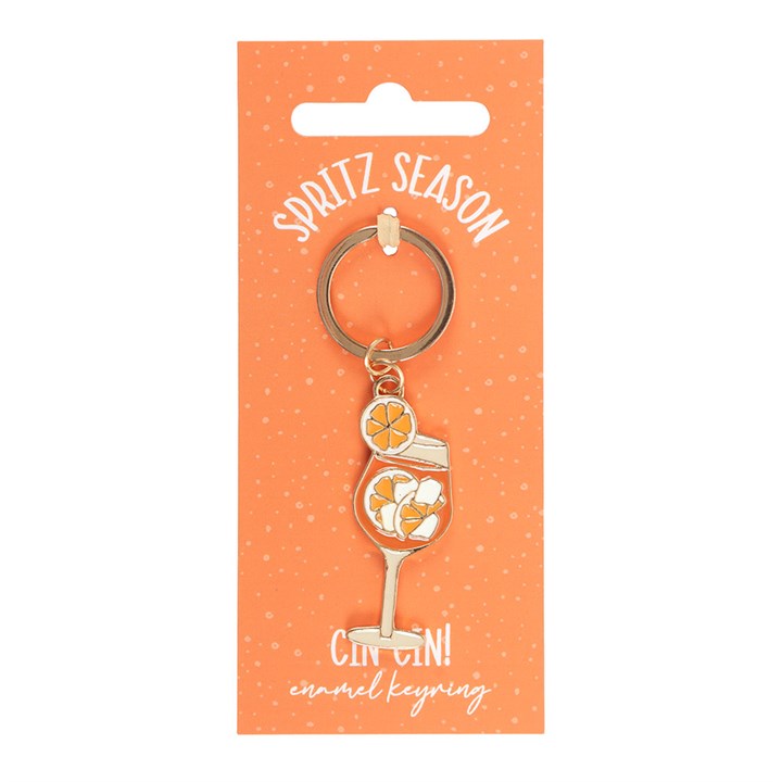 Spritz Season Enamel Keyring