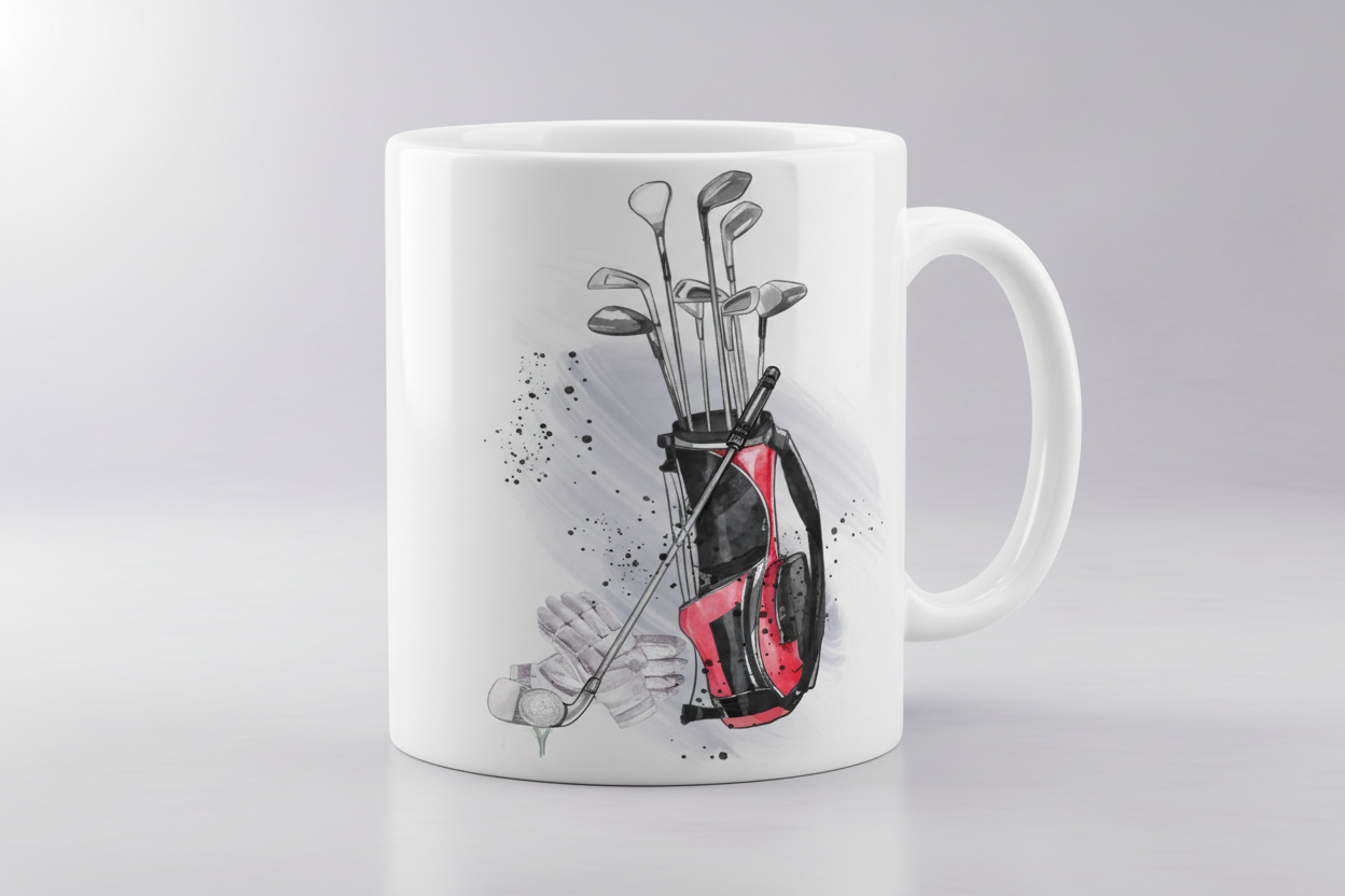Golf 11oz Ceramic Mug