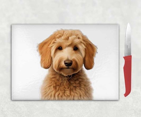 Groodle Dog Chopping Board