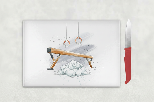 Gymnastics Chopping Board
