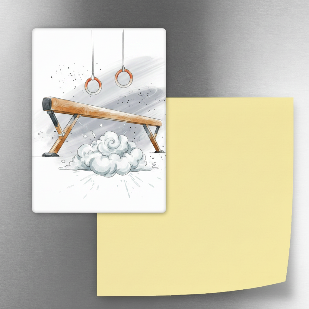 Gymnastics Magnet