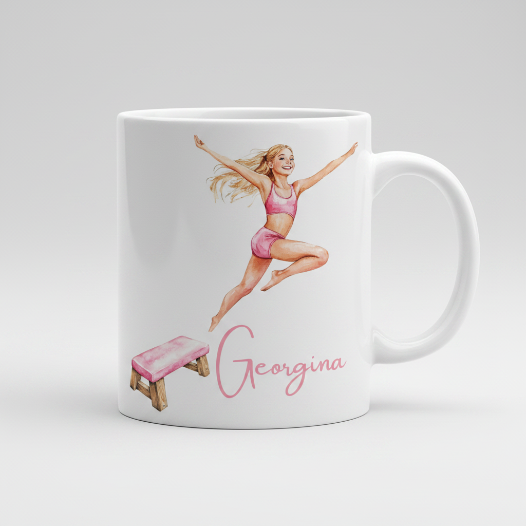 Gymnastics Personalised Mug