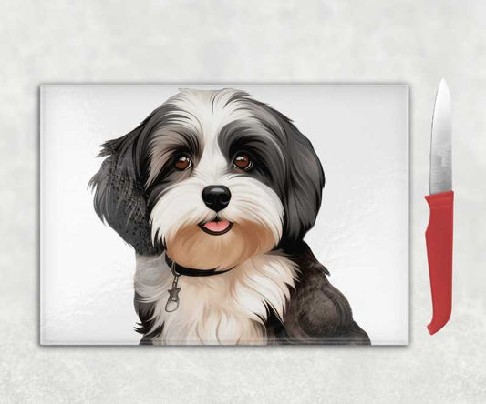 Havanese Dog Chopping Board