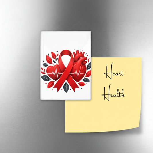Heart Disease Magnet Mockup