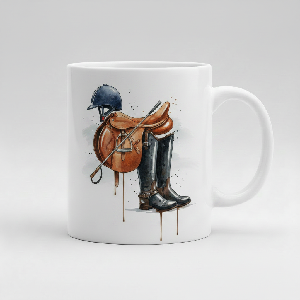 Horse Riding Mug