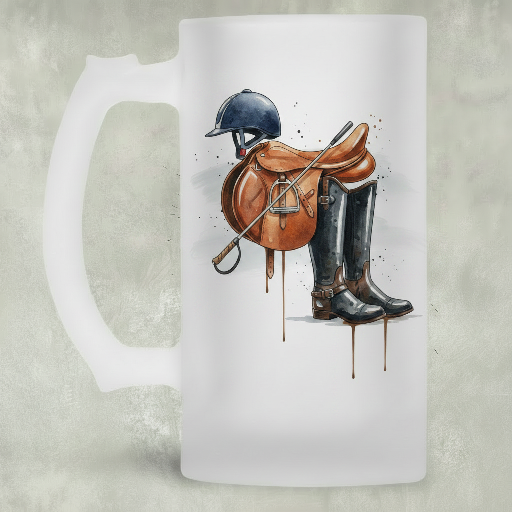 Horse Riding Tankard