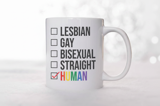 Human Pride Checklist Mug