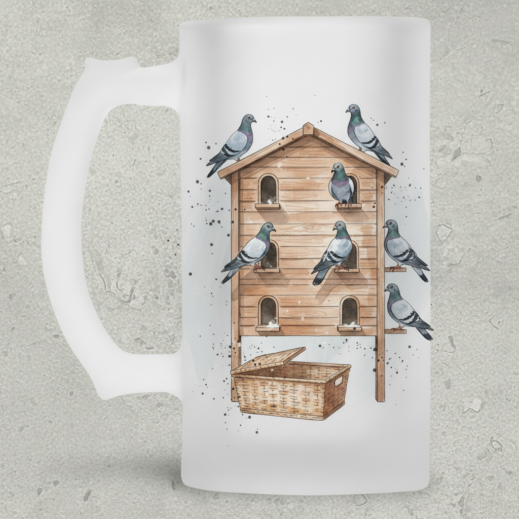 Pigeon Fancier Loft Tankard