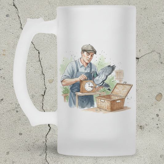 Pigeon Fancier Clocking In Tankard