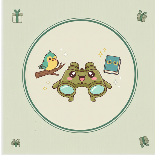 Kawaii Birdwatching Tile