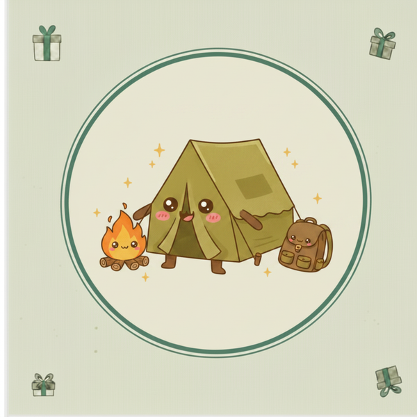 Kawaii Camping Tile