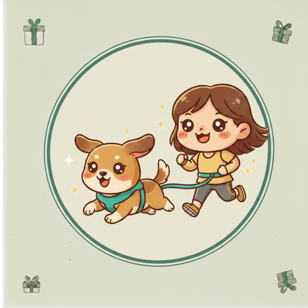 Kawaii Canicross Tile