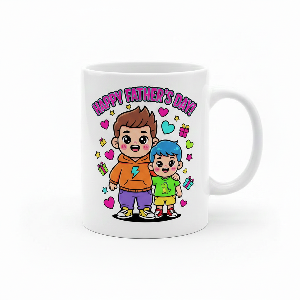 Father's Day Mug - Daddy & Son