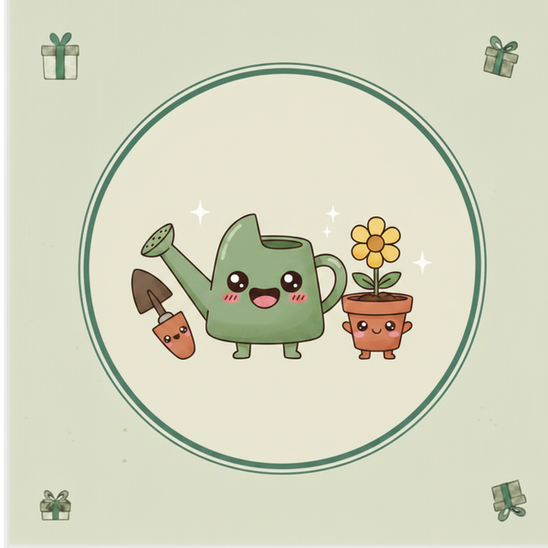 Kawaii Gardening Tile