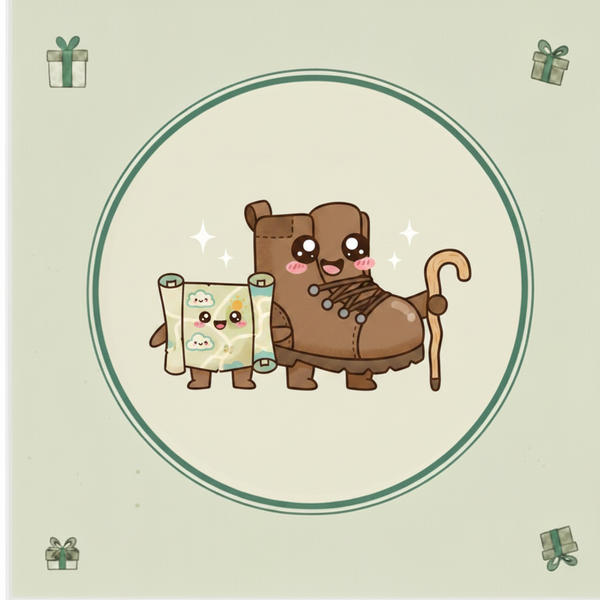 Kawaii Hiking Tile