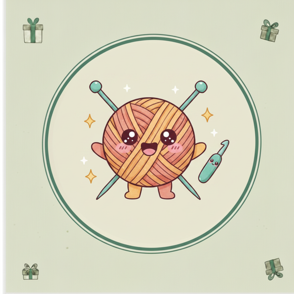 Kawaii Knitting Tile v2