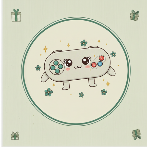 Kawaii Video Games Tile v3