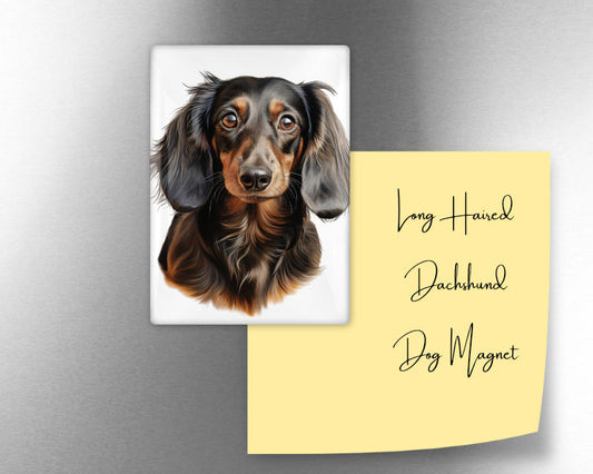 Dachshund Long Hair Dog Magnet