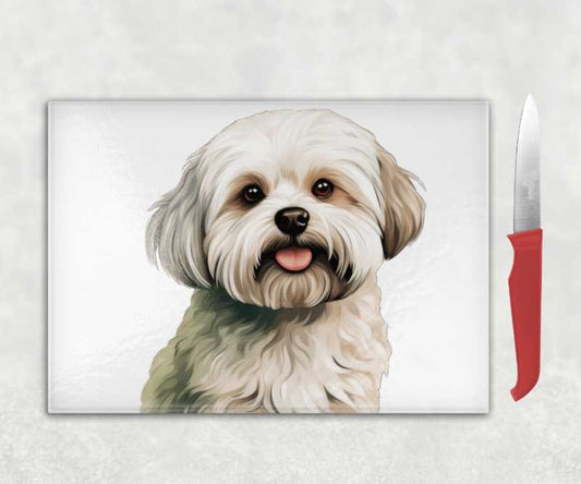 Maltese Dog Chopping Board