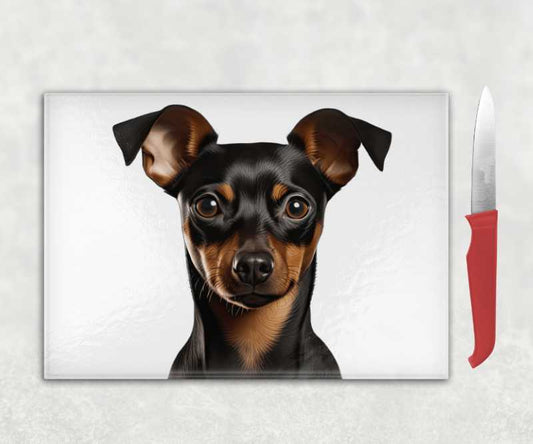 Miniature Pinscher Dog Chopping Board
